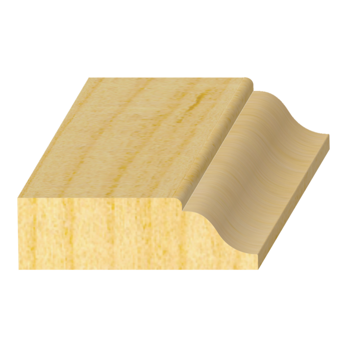1566157919.png Colonial FJ Pine Door Stop 7/16" x 1-3/8" - Image 1
