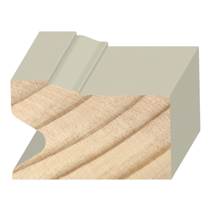 1731513462-1.png #180 Eastern Brick Mold Exterior Wood 1-1/4" x 2" x 17 feet - Image 1