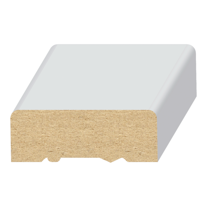 1963857420-1.png 2 Round Edge MDF Door Stop 7/16" x 1-1/4" x 17 feet - Image 1