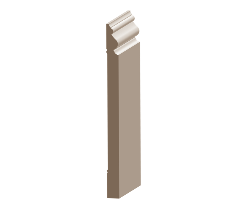 2372929194.png Flex Santa Fe Baseboard 9/16" x 9-1/4" to match MDF - Image 1