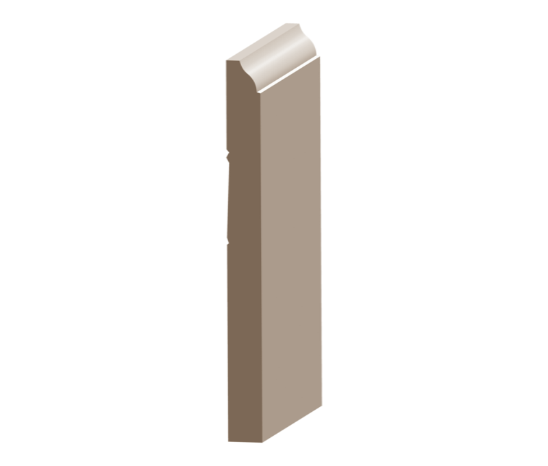 2373080428.png Flex Coronado Baseboard 9/16" x 7-1/4" to match MDF - Image 1