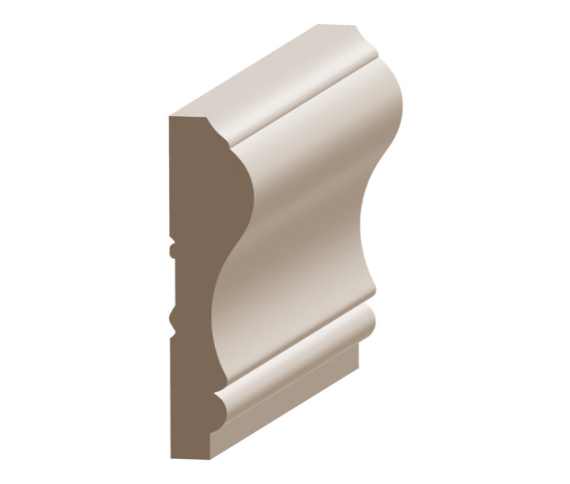 2374663898.png Flex Colonial Chair Rail 9/16" x 2-5/8" to match MDF - Image 1