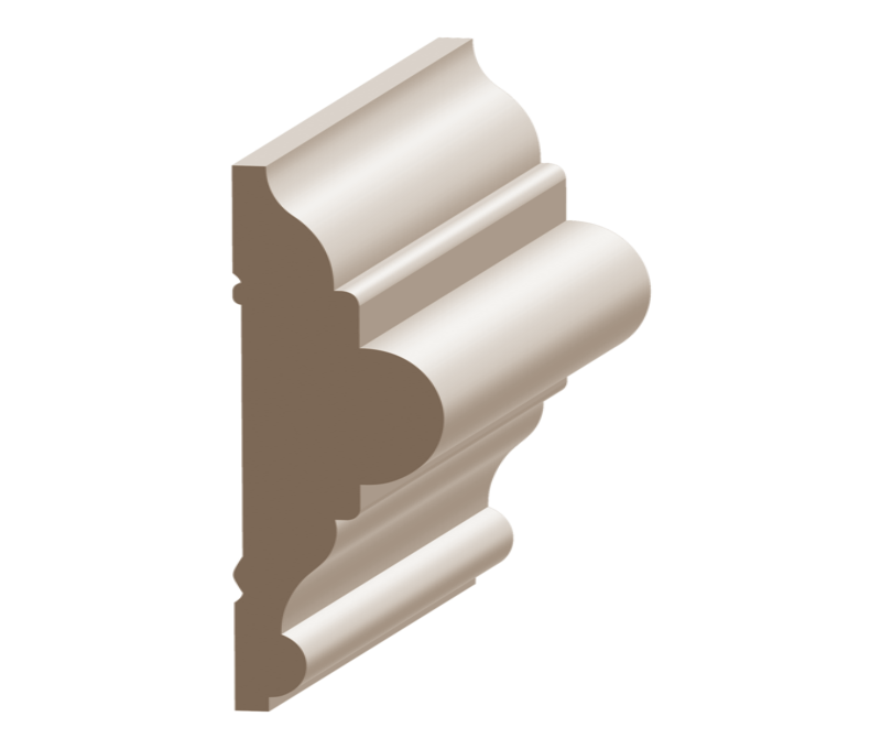2374685675.png Flex Bolection Chair Rail 1" x 3" to match MDF - Image 1